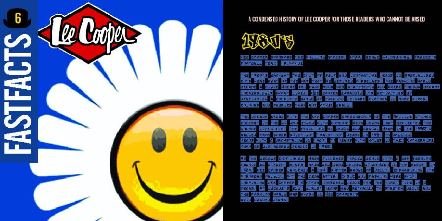 History of the brand Lee Cooper 1980