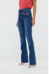 Bootcut W JEDEN D124 MEDIUM BLUE BRUSHED