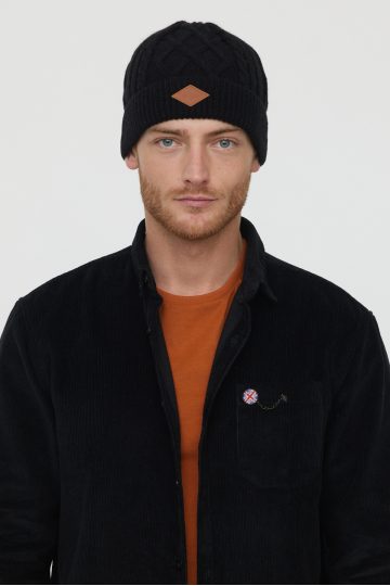 Cepures M VOBBY W517 100 - BLACK