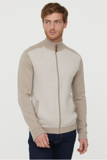 Džemperi M CEKO ML 0466 T 605 - TAUPE