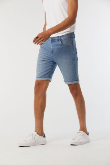 Shorts M NANOT D063 LMBB LIGHT MEDIUM BLUE BRUSHED Shorts M NANOT D063 LMBB LIGHT MEDIUM BLUE BRUSHED