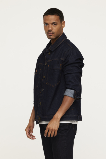 Jackets M FIXO ECO D224 RI - RINSED Jackets M FIXO ECO D224 RI - RINSED