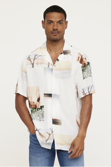 Shirts M DAYON MC S531 IV. 507 - IVORY