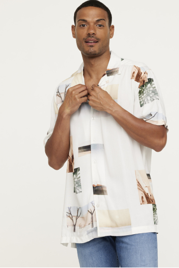 Shirts M DAYON MC S531 IV. 507 - IVORY