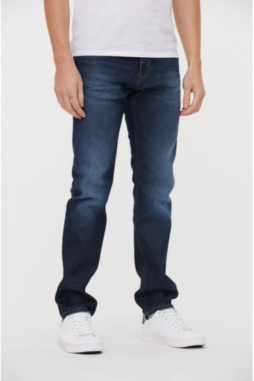 Straight jeans M JEEP D103 ZI - DARK BLUE BRUSHED