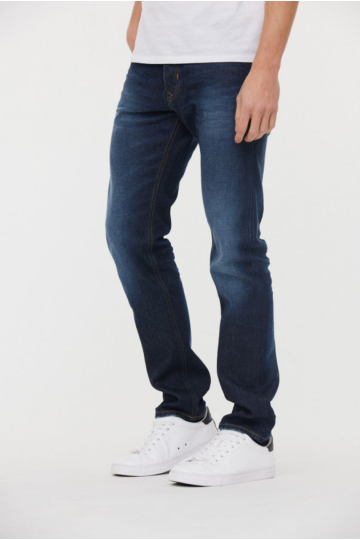 Straight jeans M JEEP D103 ZI - DARK BLUE BRUSHED