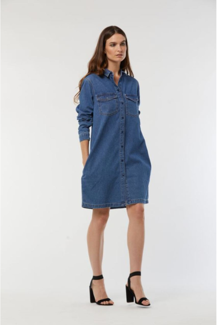 ladies midi linen dresses Linen Midi Dress 'Beckie', Loose Linen Dress for Women