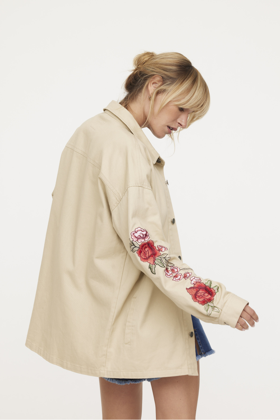 Shirts U DONER ML S509 507 - IVORY Shirts U DONER ML S509 507 - IVORY
