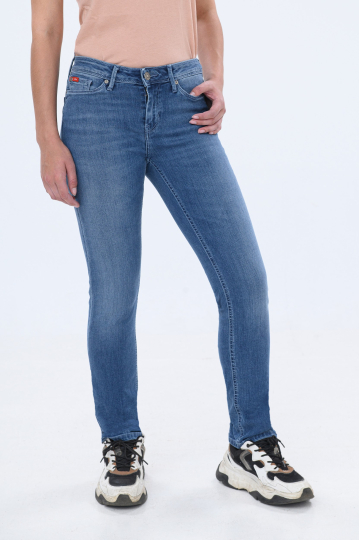 Taisnie džinsi LC161 L19-288 BRUSHED USED