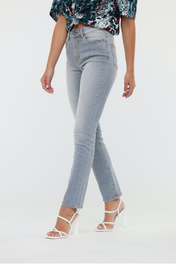 Taisnie džinsi W LC161 D130 BG BLUE GREY Taisnie džinsi W LC161 D130 BG BLUE GREY
