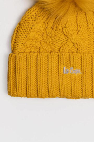 Hats Cepure 0100 YELLOW YELLOW