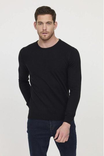 Sweaters M COROCO ML W204 BL 100 - BLACK