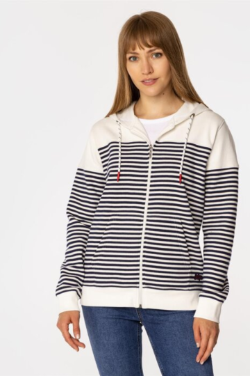 lee cooper printed fleece sweater ladies