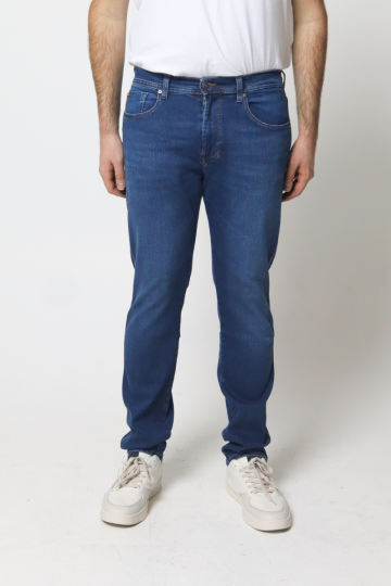 ★GLOWNY★ THE COOPER JEANS (MID BLUE) MUSINSA | GLOWNY THE COOPER JEANS (MID BLUE)