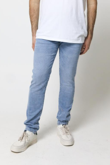 Straight jeans M LONGJOHN D156 CLEA CUBR - CLEAR BLUE BRUSHED