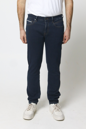 Straight jeans M JEEP D170 DO DOUBL BPQ - BLUE PIQUE
