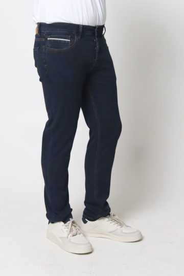 Straight jeans M JEEP D170 DO DOUBL BPQ - BLUE PIQUE