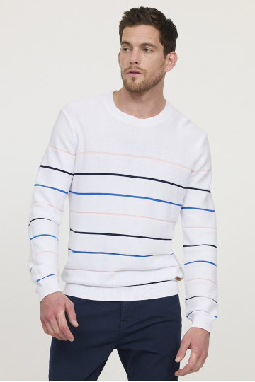 Sweaters M CLARK ML S690 014 - BLANC