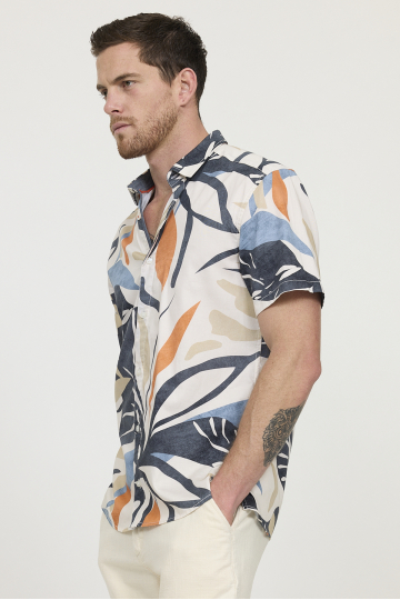 Shirts M DOCCIO MC S638 201 - NAVY