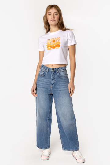 Platie džinsi D CERES 3122 LIGHT W LIGHT WASH