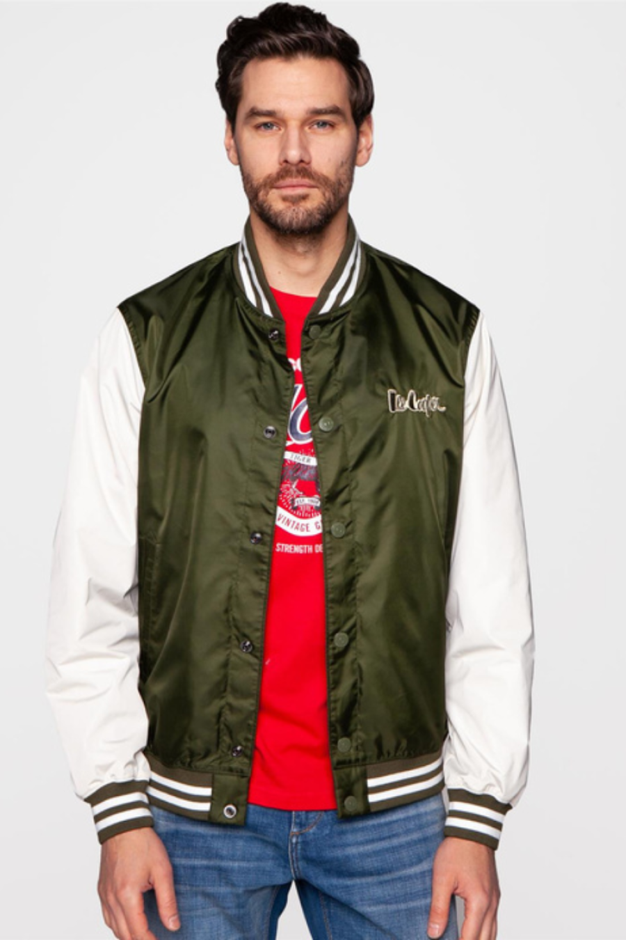 Jackets M VARSITY 6172 OLIVE OLIVE