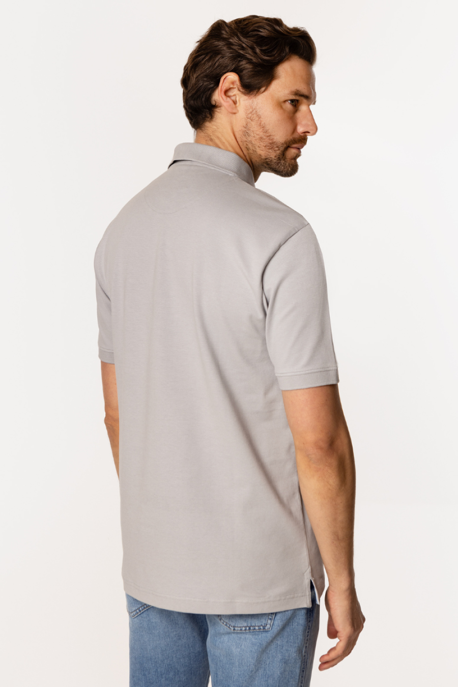 Polo M TEO 5051 MICRO CHI GREY