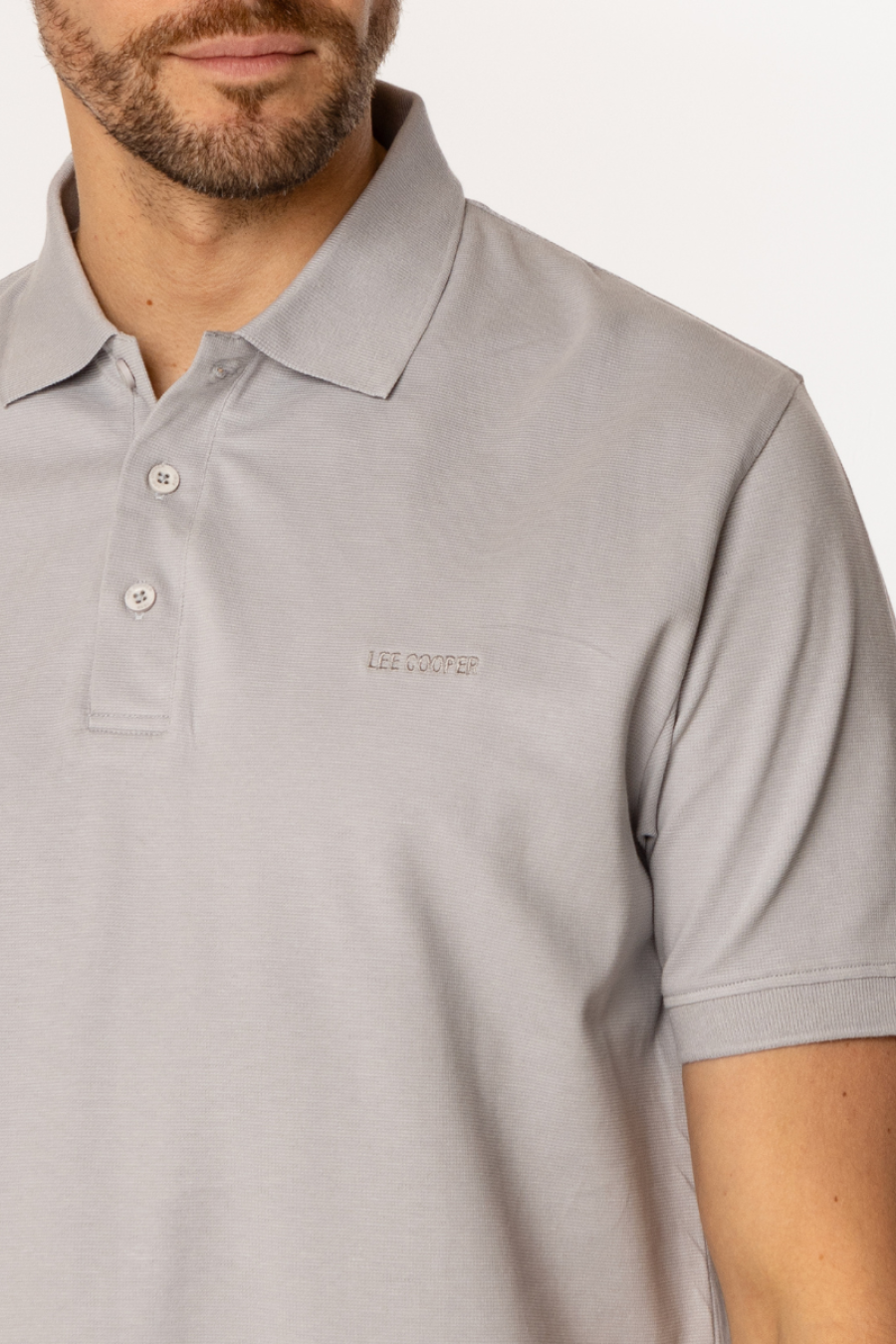 Polo M TEO 5051 MICRO CHI GREY