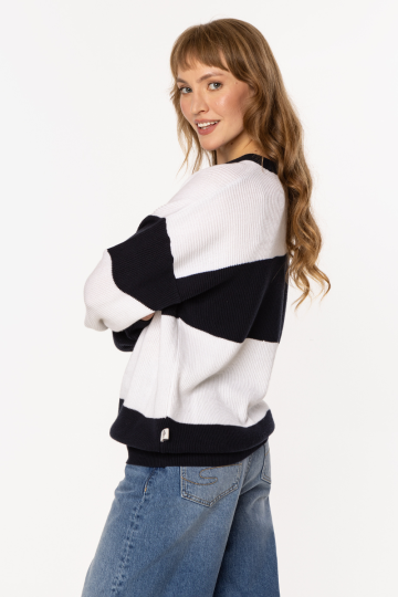 Sweaters D PRAIA 5923 NAVY ST NAVY STRIPE