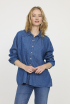 Shirts W DULIA ML D300 VB V2 - VINTAGE BLUE Shirts W DULIA ML D300 VB V2 - VINTAGE BLUE