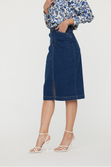 Skirts W PIVA D162 MEDIUM B M3 - MEDIUM BLUE Skirts W PIVA D162 MEDIUM B M3 - MEDIUM BLUE