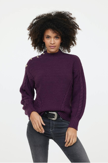 Sweaters W CUPRA ML W500 MURE MUR - MURE