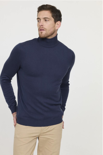 Džemperi M CERILO ML W204 NAV 201 - NAVY