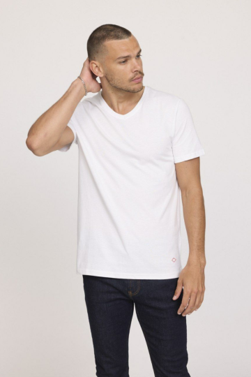 T-shirts M AKILO MC S688 WH. 014 - BLANC