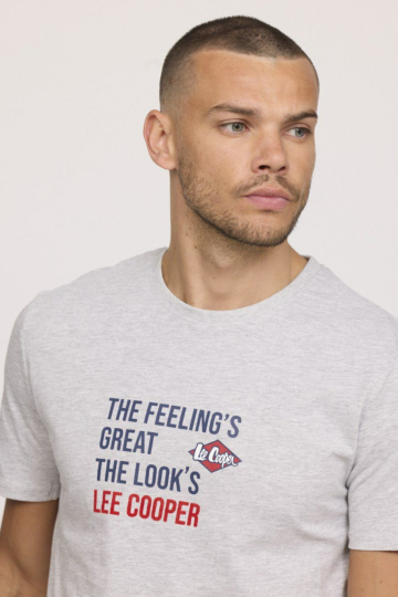 T-shirts M ALEKO MC S708 GR. 122 - GRIS CHINE