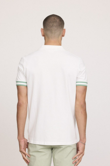 Polo M BILOU MC S616 WH. 014 - BLANC