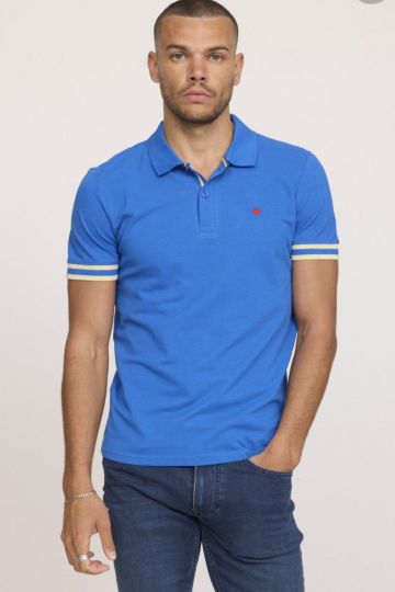 Polo M BILOU MC S616 BR. BLEU ROI