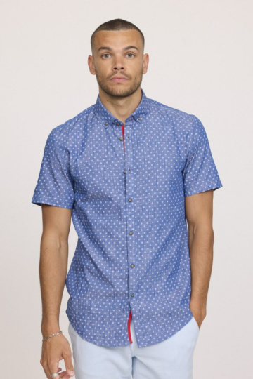 Shirts M DOK MC S634 201 - NAVY