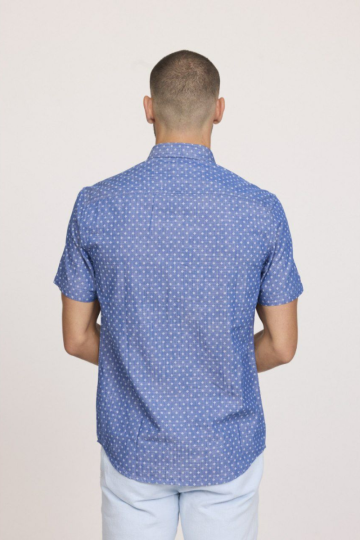 Shirts M DOK MC S634 201 - NAVY