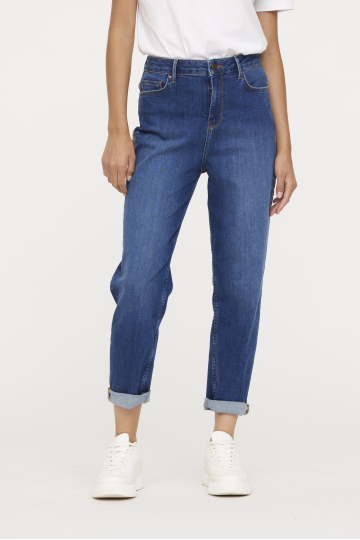 Mom jeans W JADA F D124 DMBB - DARK MEDIUM BRUSHED Mom jeans W JADA F D124 DMBB - DARK MEDIUM BRUSHED