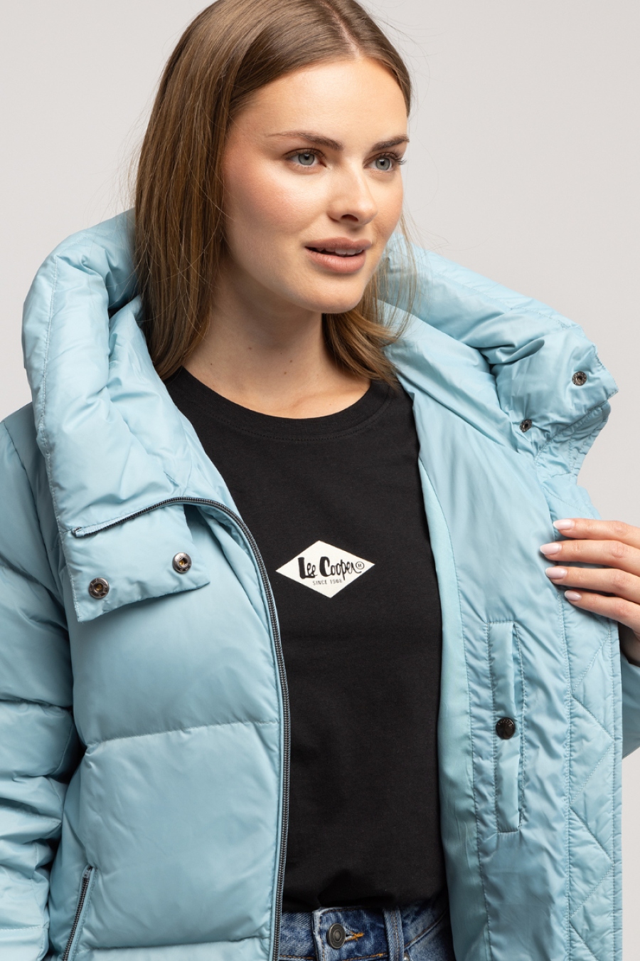 Jackets D LENA 7030 MILKY BL MILKY BLUE Jackets D LENA 7030 MILKY BL MILKY BLUE