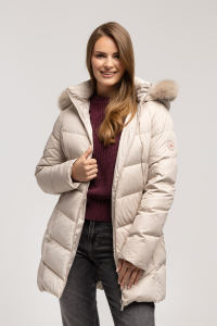 Jackets D CLIVIA3 8020 BEIGE BEIGE Jackets D CLIVIA3 8020 BEIGE BEIGE