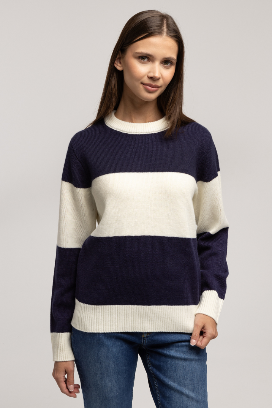 Džemperi D ELISA 8515 STRIPE STRIPE