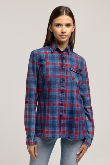 Shirts D ANABEL 6201 WINE WINE