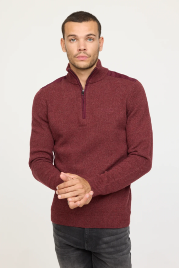 Sweaters M CAPARA ML W807 BORDEAUX