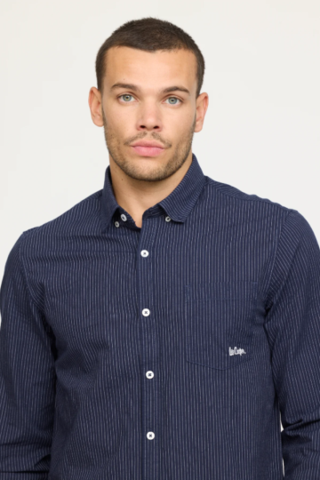Shirts M DOMINGO ML W842 201 - NAVY