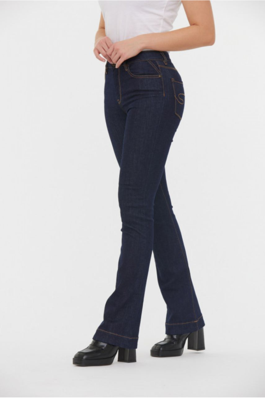 Bootcut W JEDEN D094 ECB - ECO BRUT