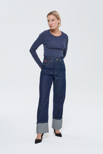 Platie džinsi W JOELIA D386 BR BRUT Platie džinsi W JOELIA D386 BR BRUT