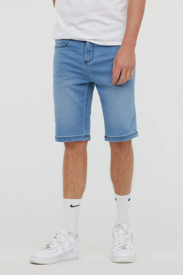 Šorti M NANOT D050 LBB 0Z - LIGHT BLUE BRUSHED
