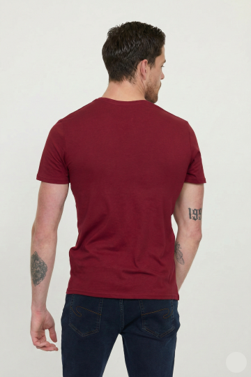 T-krekli M AREO MC W200 CW BO 804 - BORDEAUX