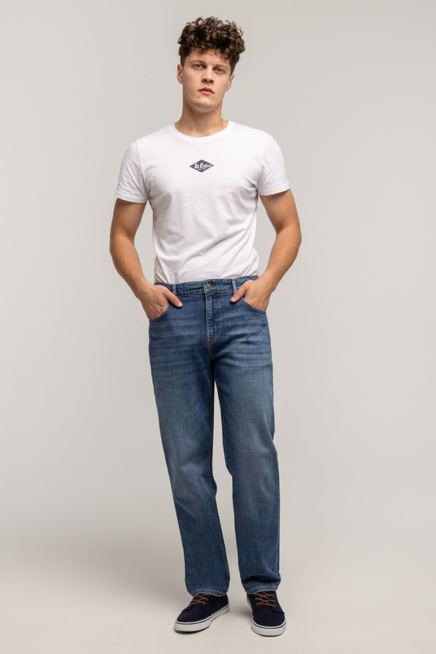 Brīva piegriezuma džinsi M RYAN 3230 BRUSHED BRUSHED